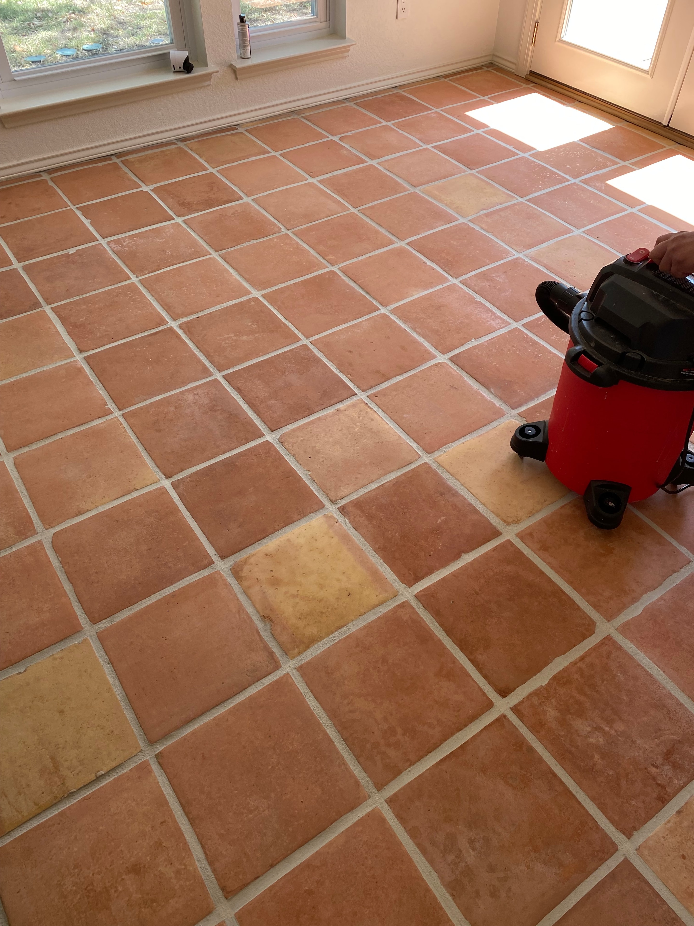 After cleaning
